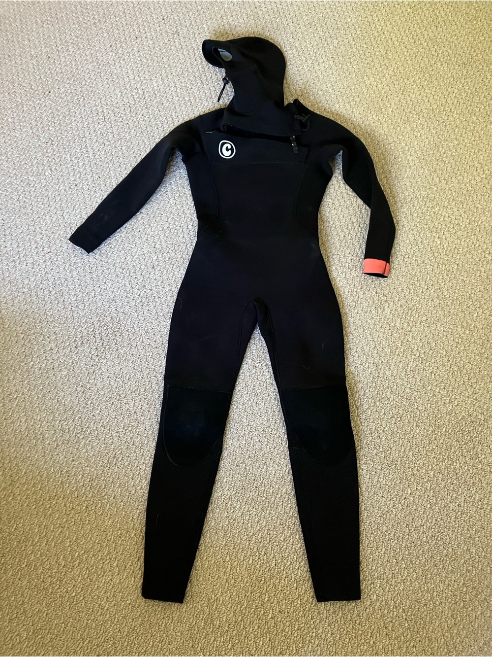 Crooked 4+/3mm Women's Hooded Wetsuit 8S